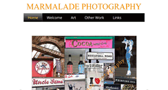 Desktop Screenshot of marmalade-photography.com
